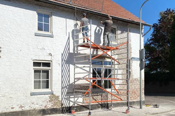 Rénovation et ravalement de façade à Moncontour
